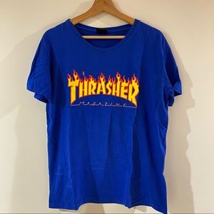Thrasher flame tshirt